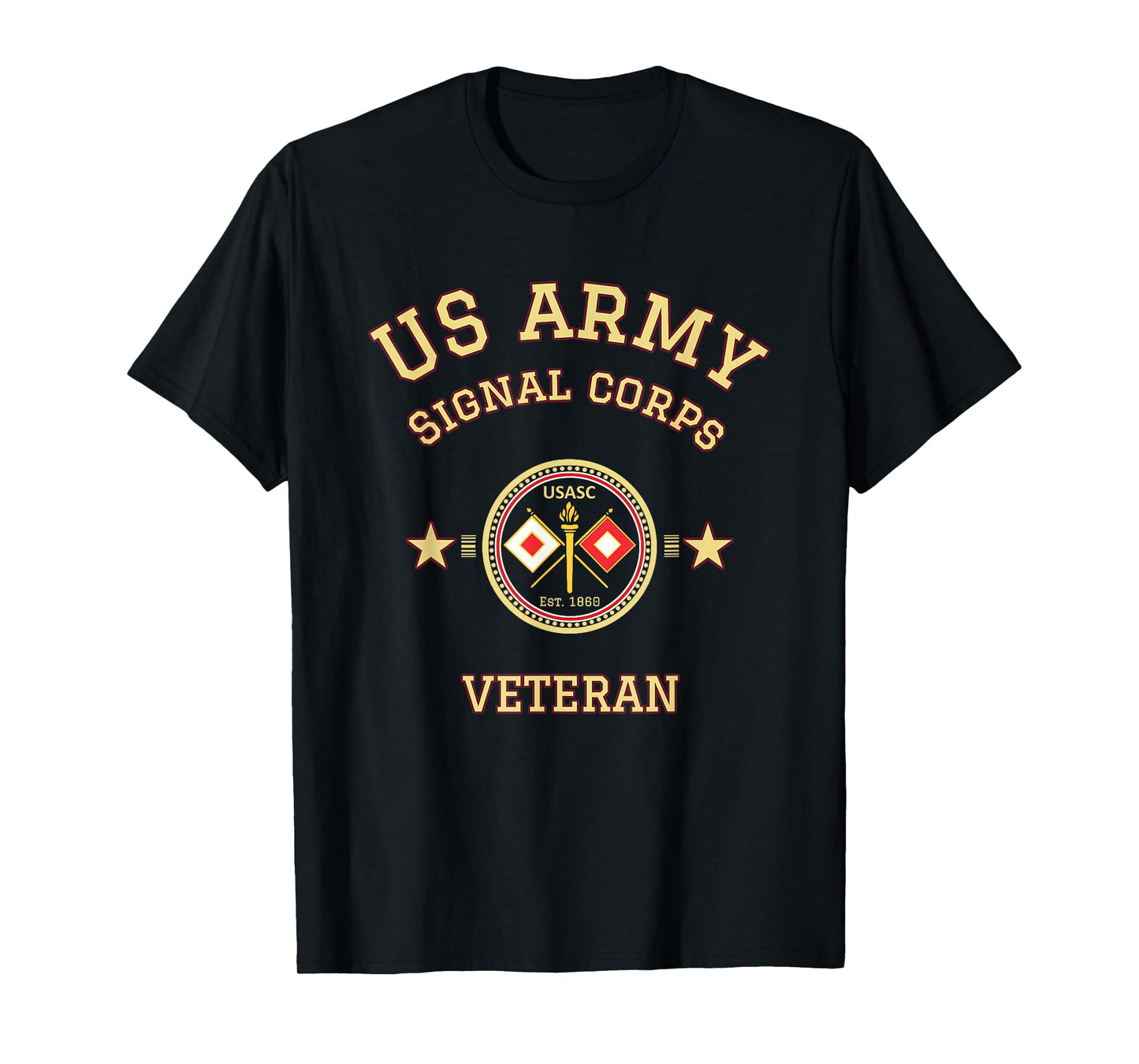 Us Army Veteran Signal Officer Military Army Engineer Gift T-Shirt