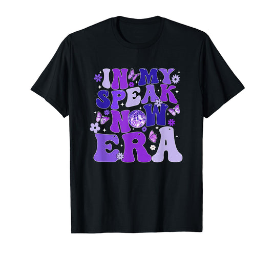Groovy Retro In My Speak Now Era Speak T-Shirt