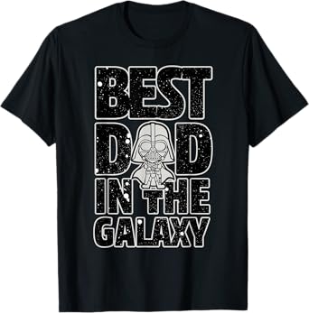 Star Wars Best Dad in the Galaxy Darth Vader T-Shirt