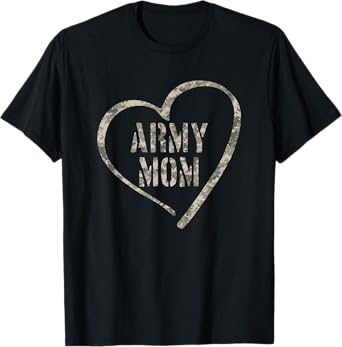 Army Mom Proud Military Mother Serviceman Soldier Mom T-Shirt