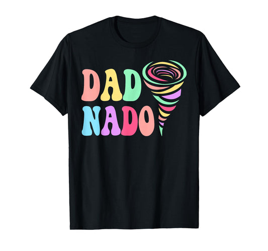 Daddy Dad Nado Happy Birthday Tornado Family Matching T-Shirt
