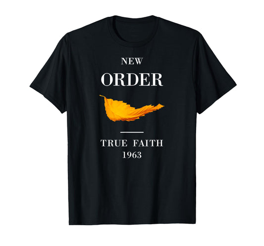 Vintage Funny New Order True Faith Music T-Shirt