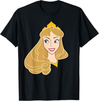 Disney Sleeping Beauty Princess Aurora Big Face Costume T-Shirt