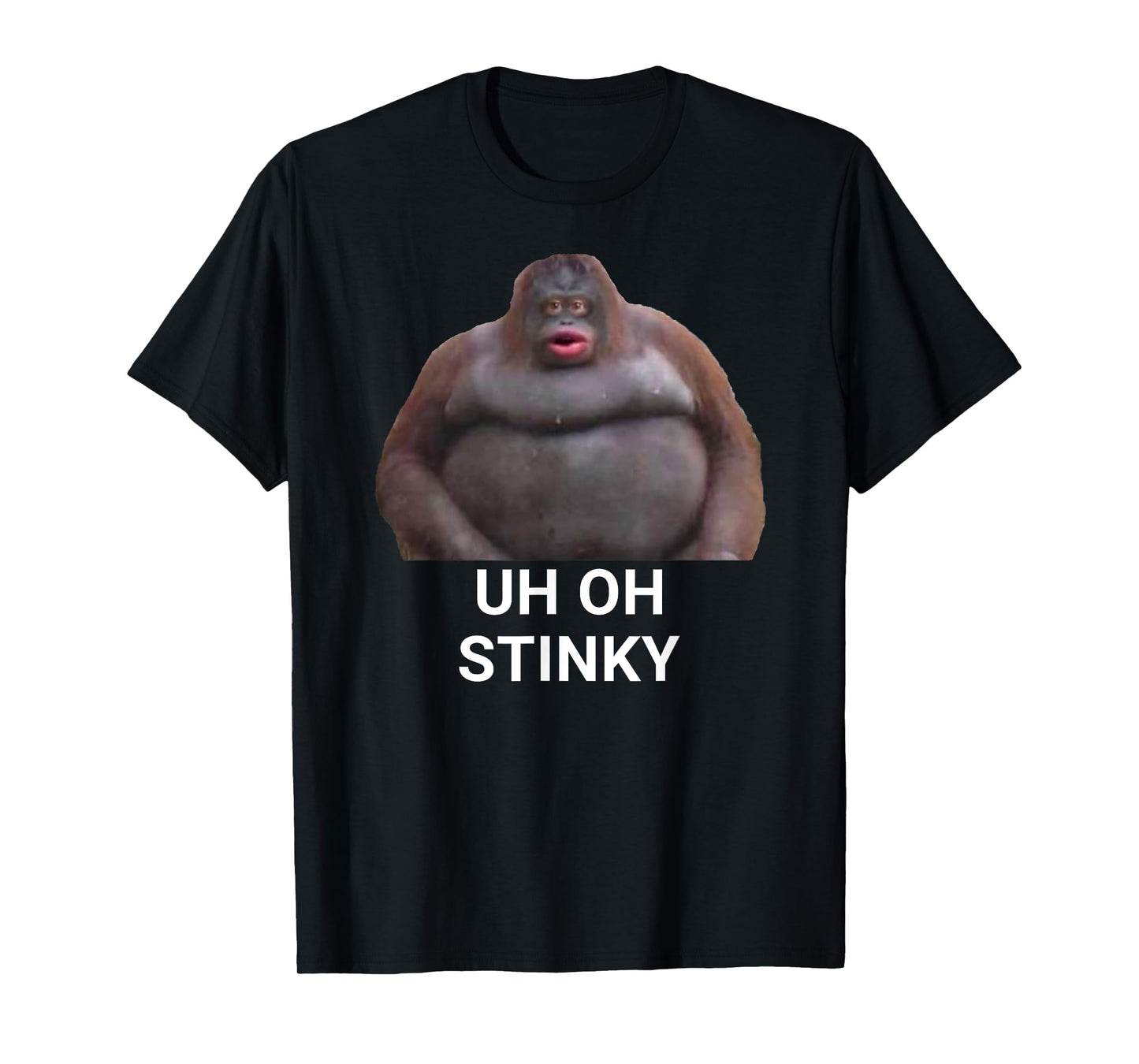 Uh Oh Stinky Poop Dank Memes Le Monke T-Shirt