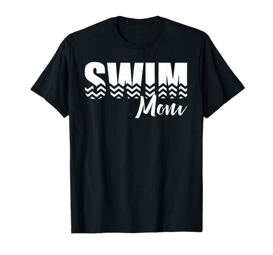 Funny Swim Mom T-Shirt, Family Mommy Mama Shirts