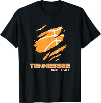 The Volunteer State Fan Tennesseean Tennessee Basketball T-Shirt