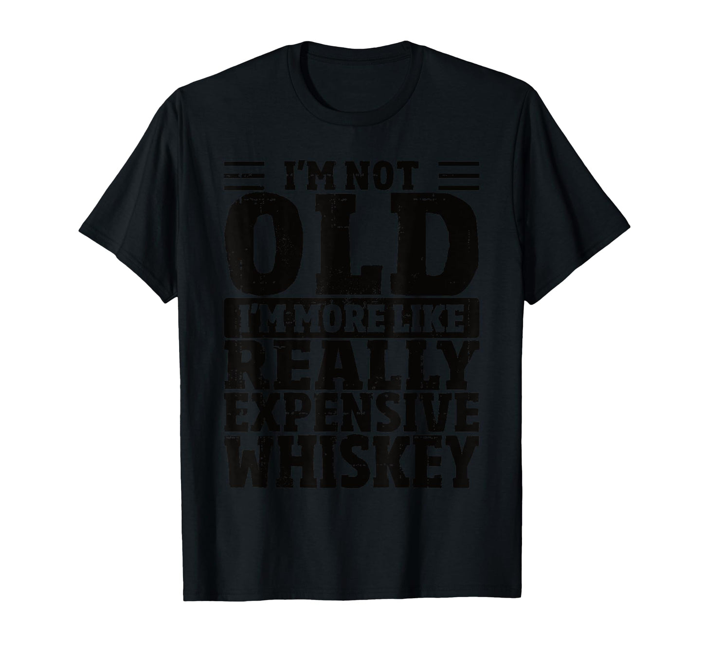 Bourbon Drinker and Whiskey Drinking Old Men Funny T-Shirt