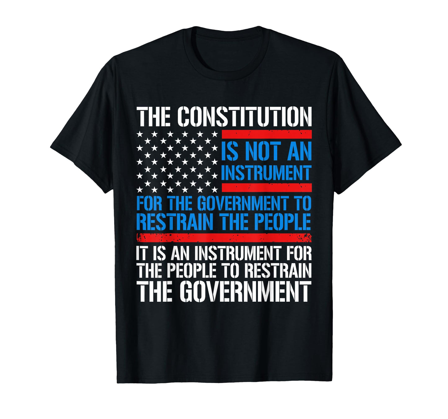 The Constitution Is Not Instrument US Patriotic 4th Of July T-Shirt