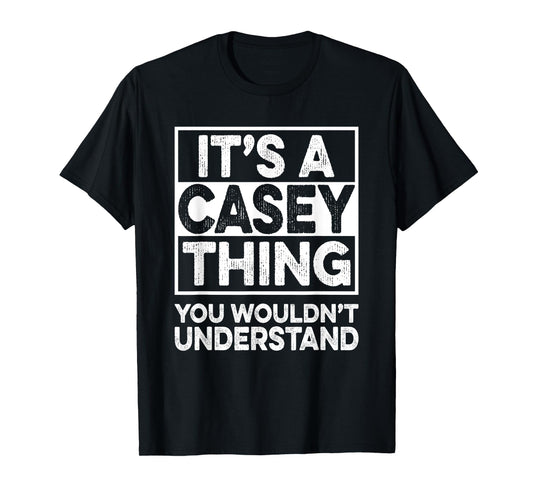 It's A Casey Thing You Wouldn't Understand Casey Christmas T-Shirt