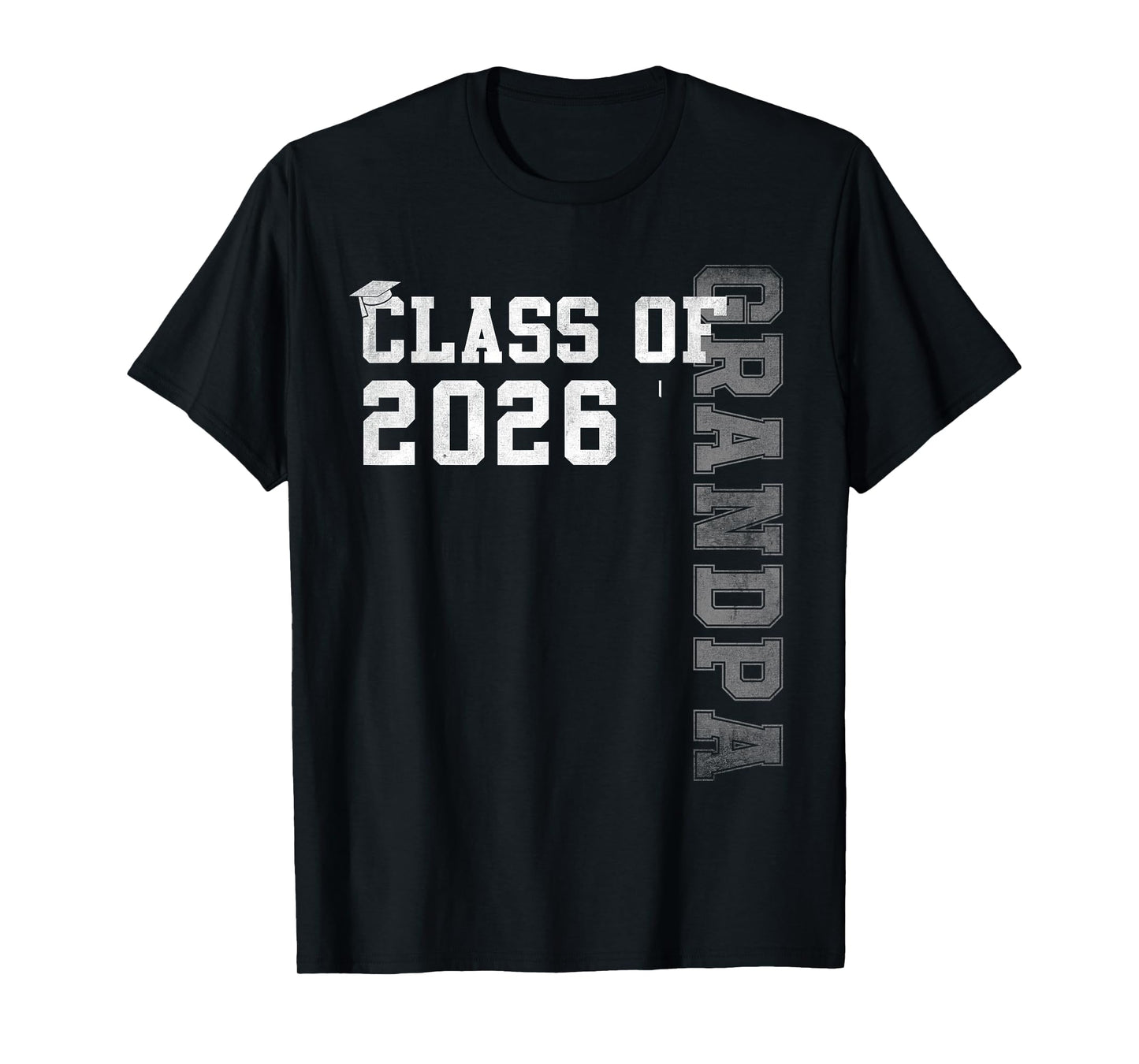 Proud Grandpa Of A 2026 Graduate Grad Senior Graduation T-Shirt