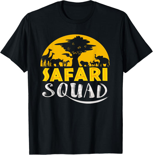Cool Safari Costume For Men Women Adult Africa Safari Tour T-Shirt