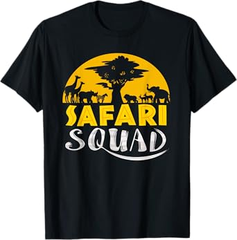 Cool Safari Costume For Men Women Adult Africa Safari Tour T-Shirt