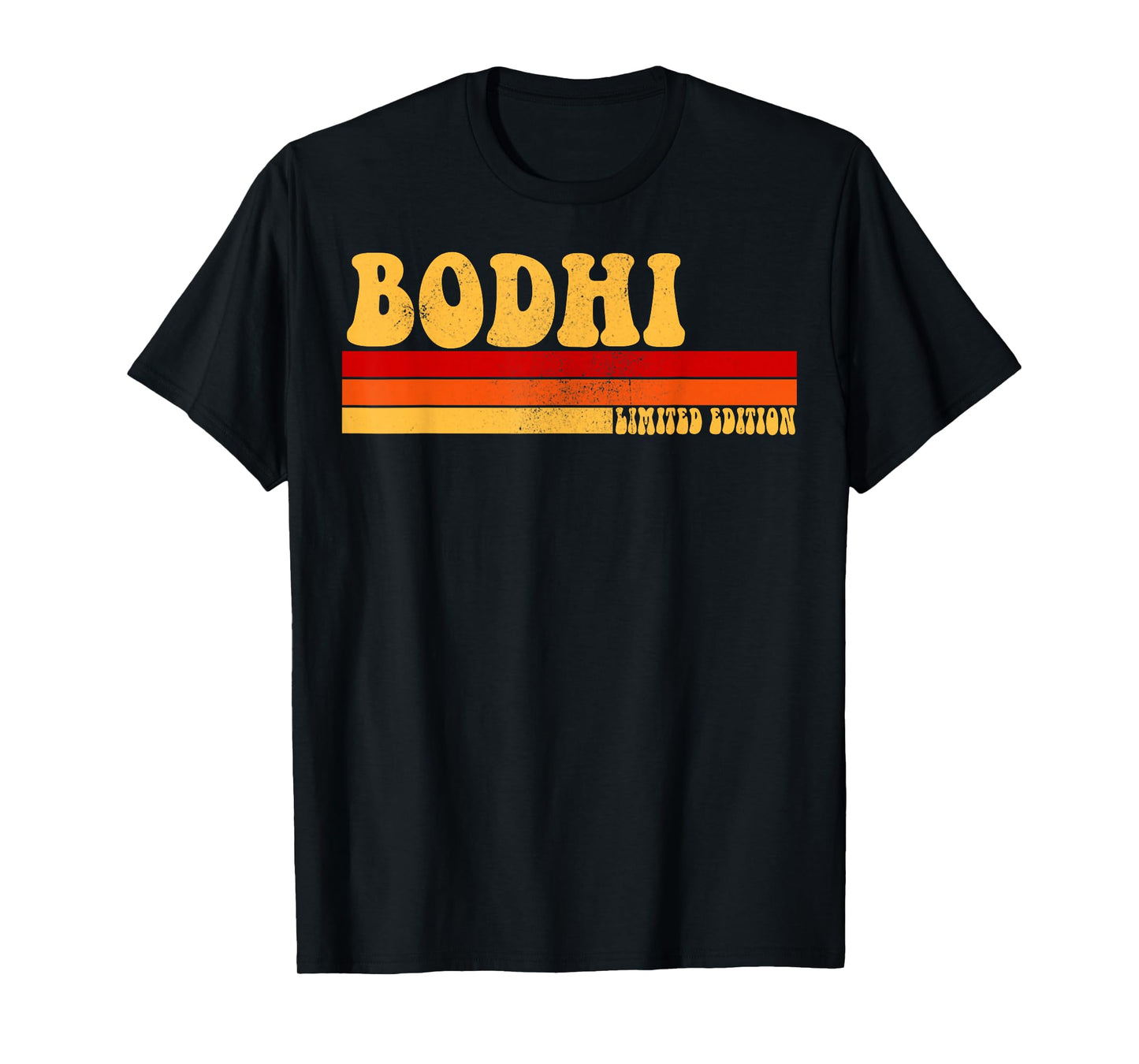 BODHI Name Personalized Idea Men Retro Vintage BODHI T-Shirt
