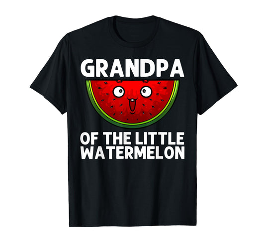 Cool Watermelon For Grandpa Melon Summer Juicy Fruit Lover T-Shirt
