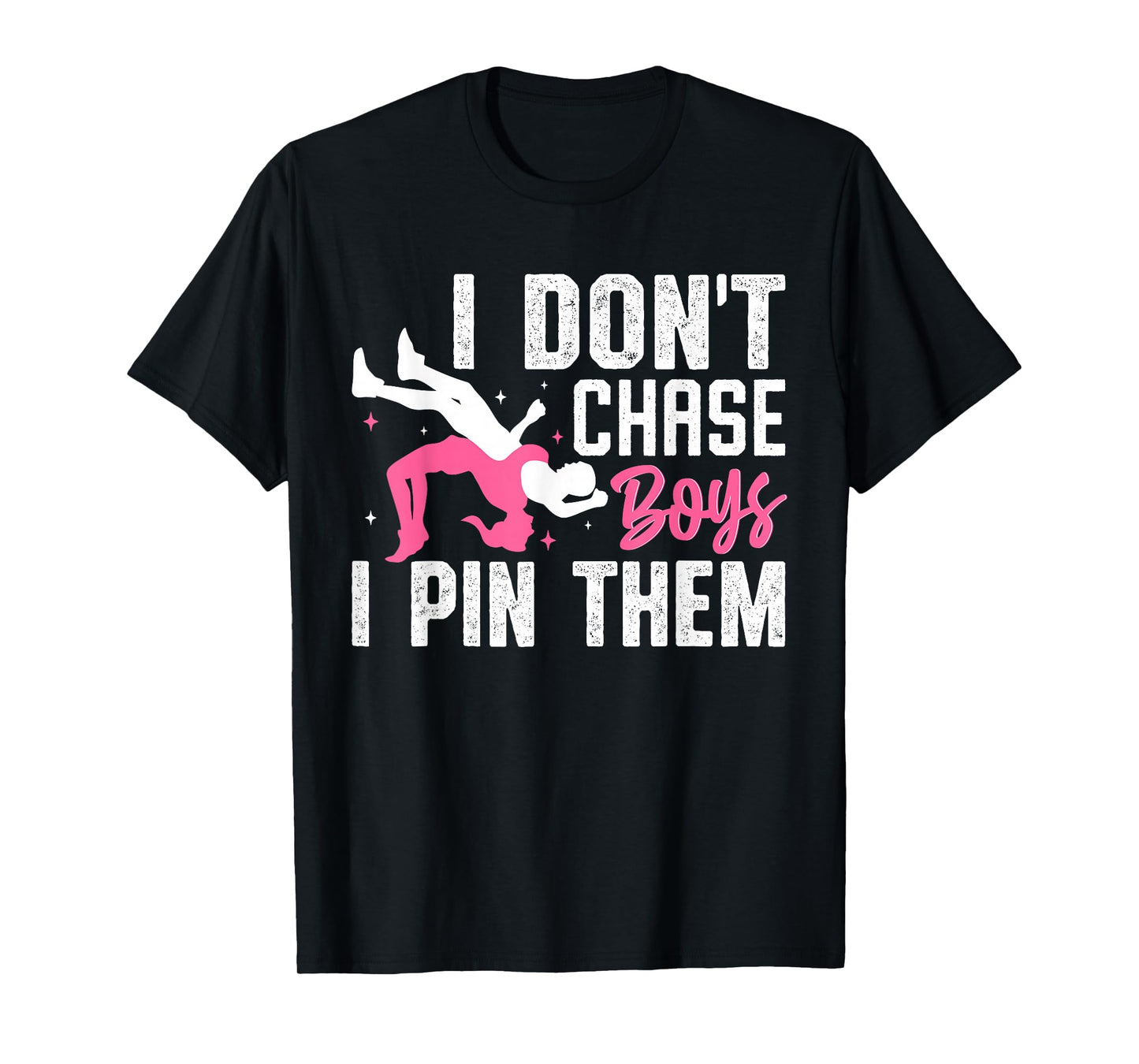 Wrestling Shirt Women Girls Funny Wrestler Mom Wrestle T-Shirt