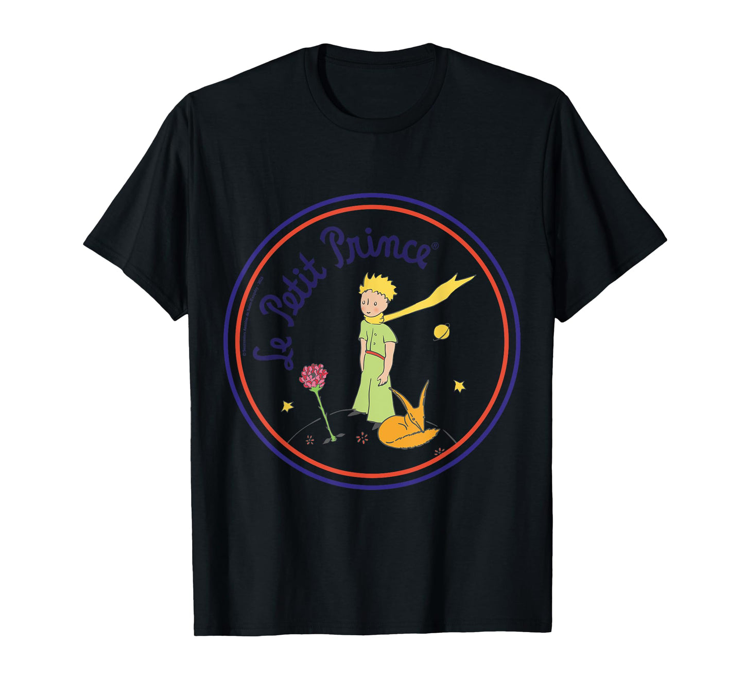 Le Petit Prince Classic Tale Illustration T-Shirt