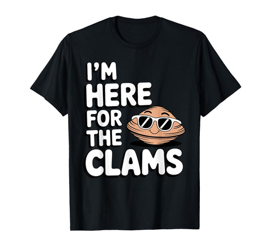 Clam Digging Costume Art for Men Women Boys Girls Clamming T-Shirt