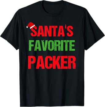 Packer Funny Pajama Christmas T-Shirt