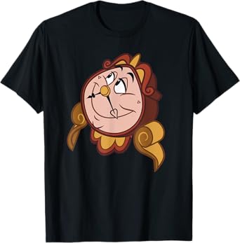 Disney Beauty and the Beast Cogsworth Big Face Costume T-Shirt