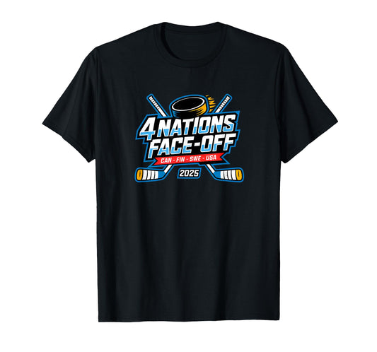 4 Nations Face Off T-Shirt