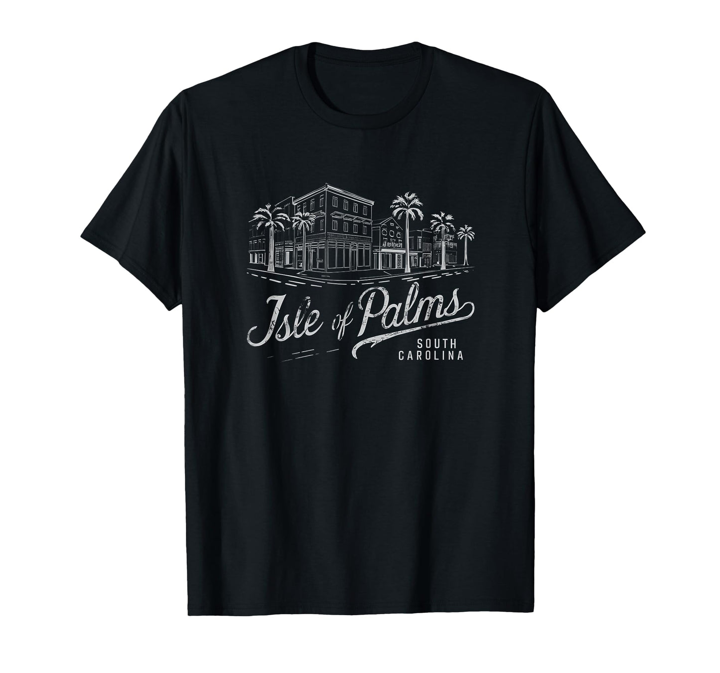 Isle of Palms South Carolina Beach Vintage Gift Men Women T-Shirt