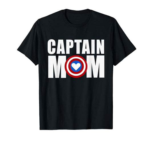 Funny Captain Mom Superhero Mother's Day 2022 T-Shirt