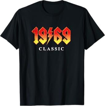 Vintage 1969 Classic Rock Legend 55 Year Old 55th Birthday T-Shirt