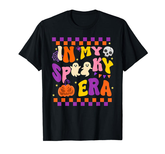 In My Spooky Era Cute Ghost Funny Halloween T-Shirt