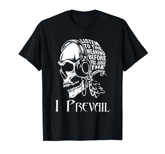 Listen to The Meaning Before The Judge Screaming Skull T-Shirt