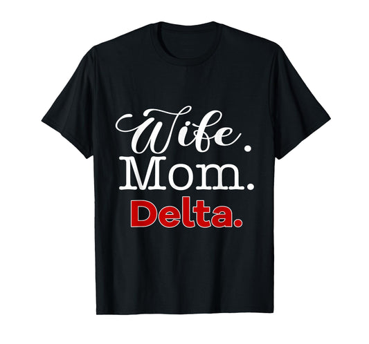 Womens Delta 1913 Sorority Shirt Sigma Mom Paraphernalia T-Shirt