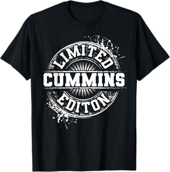 CUMMINS Funny Surname Family Tree Birthday Reunion Gift Idea T-Shirt