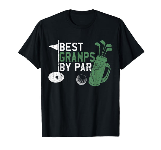 Best Gramps By Par Golf Lover Fathers Day T-Shirt