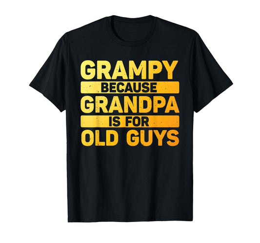 Grampy Design For Grandpa From Grandkids Father's Day Grampy T-Shirt