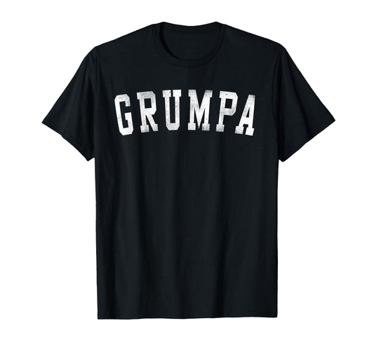 Grumpa - Classic Bold Font Father's Day Grumpa T-Shirt