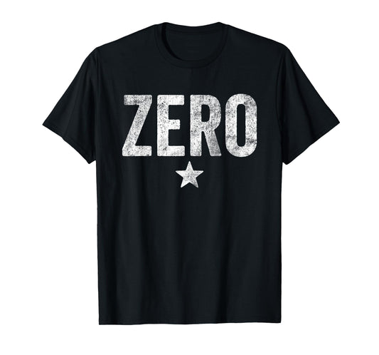 Vintage Grunge Alternative Zero Star 90s Rock Music T-Shirt