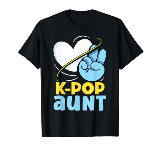 K-POP Aunt Music Korean K-Pop Lover Cute T-Shirt
