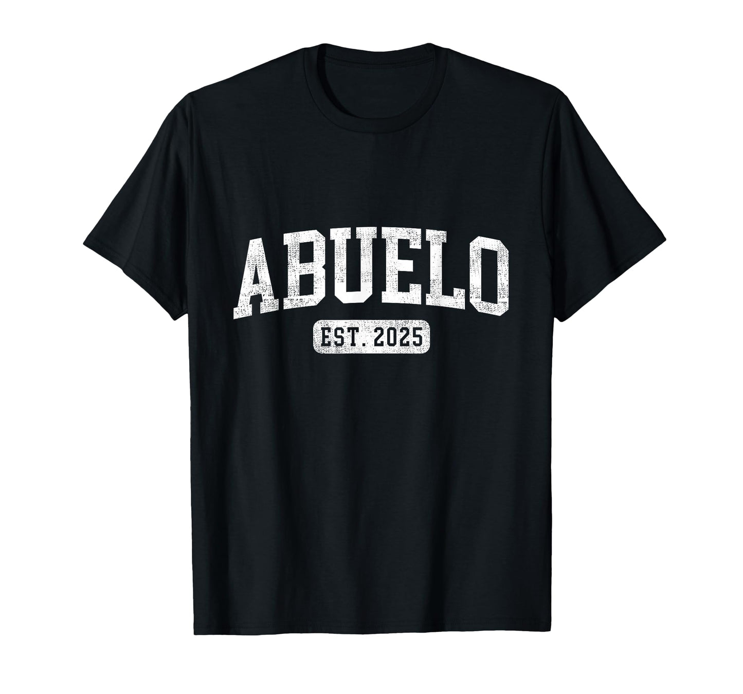 Abuelo Est 2025 Promoted To Abuelo Announcement T-Shirt