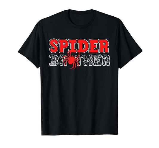 Spider Brother Kid Spidey Birthday Matching Family Christmas T-Shirt
