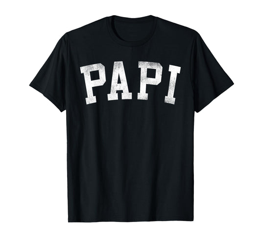 Papi - Classic Bold Font Father's Day Papi T-Shirt