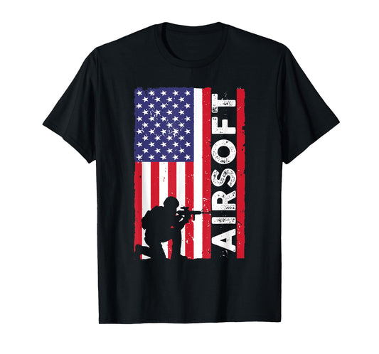 Cute Airsoft Art For Men Women Kids Airsoft Player Airsofter T-Shirt