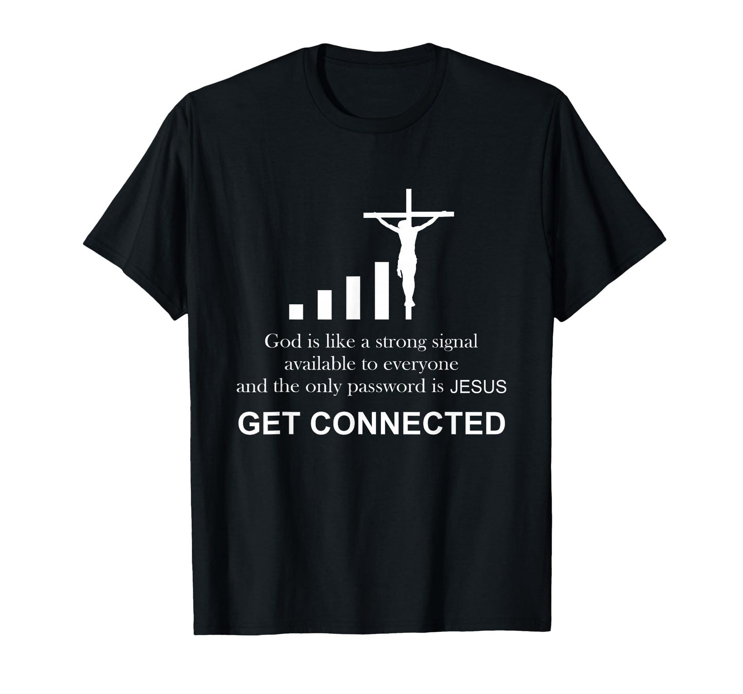 Catholic Priest Get Connected To God Cross T-Shirt