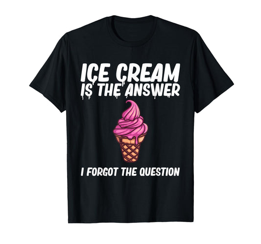 Cool Ice Cream Costume For Men Women Kids Adult Ice Cream T-Shirt