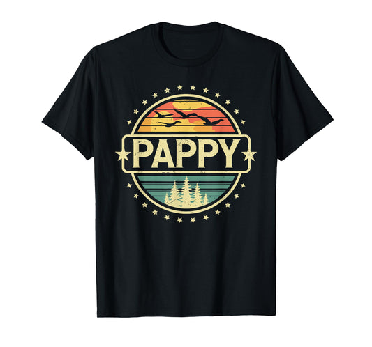 Best Pappy Design for Grandpa Grandfather Father's Day Pappy T-Shirt