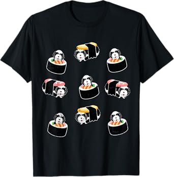 Sheepadoodle Sushi Puppy Cute Japanese Food Dog Lover Gift T-Shirt