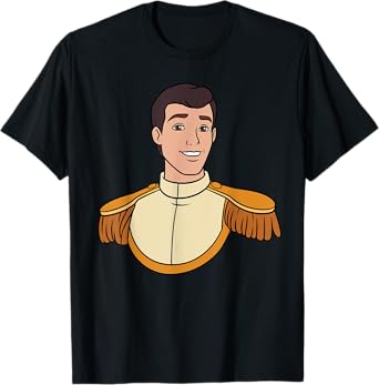 Disney Cinderella Prince Charming Big Face Costume T-Shirt