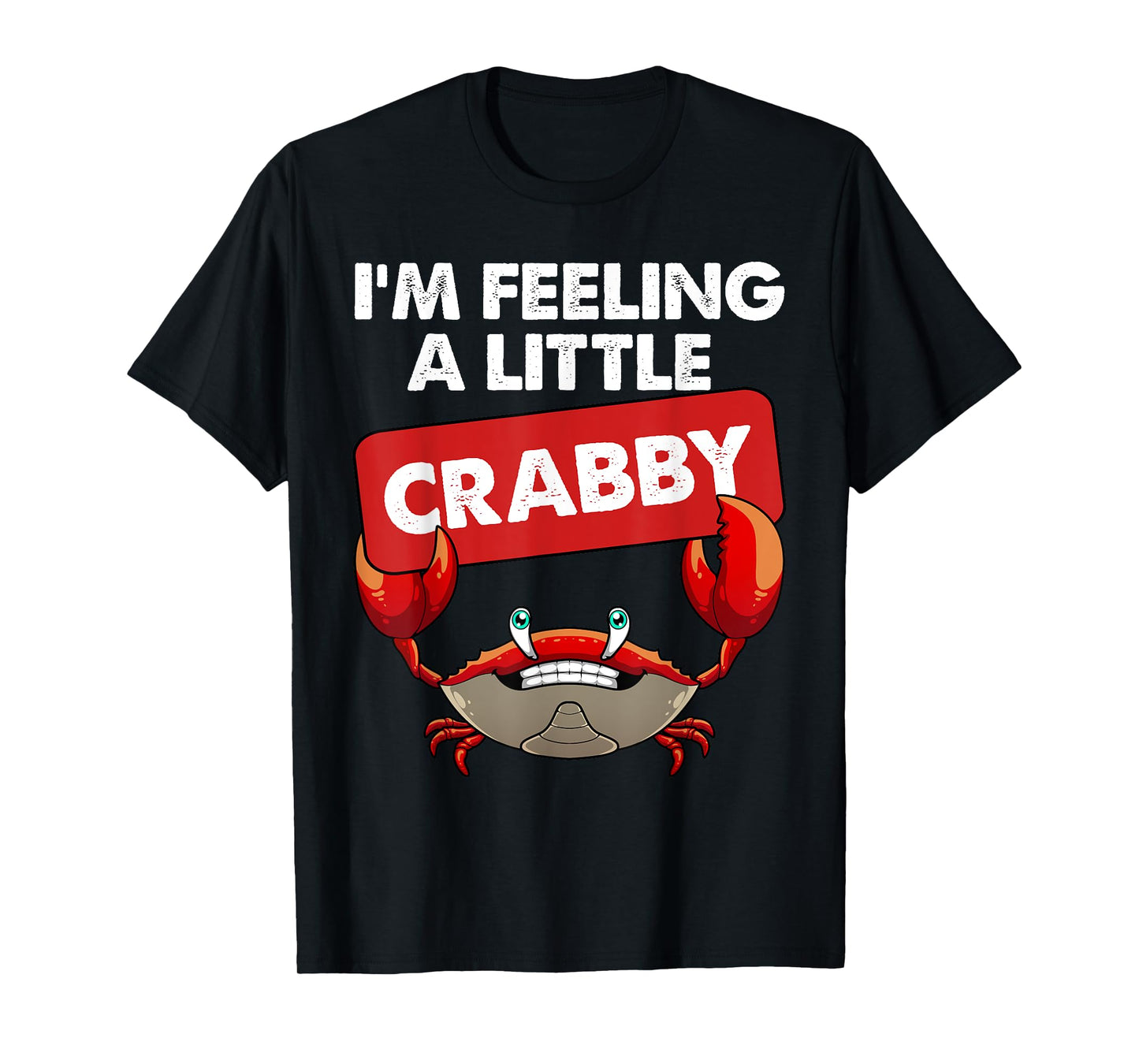 Funny Crab Costume For Men Women Crab Eating Fan Crab Lover T-Shirt