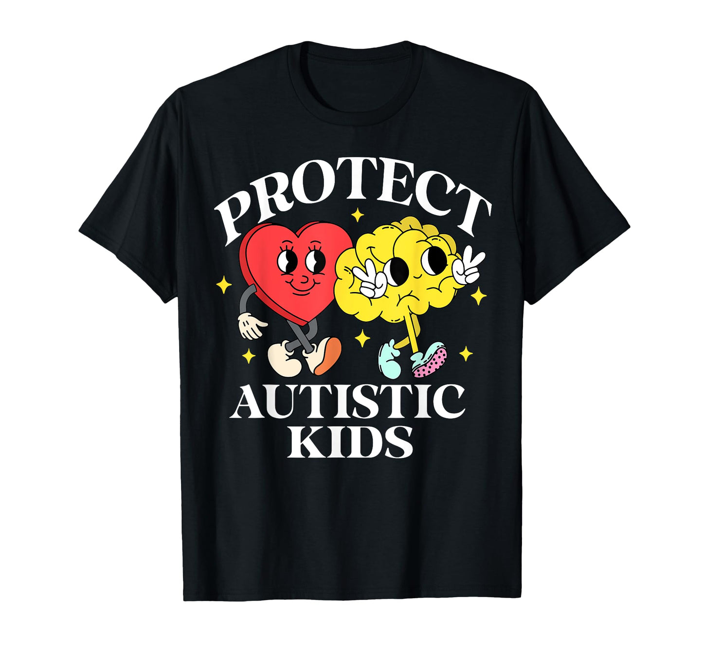 Protect Autistic Kids Autism Awareness ADHD Neurodiversity T-Shirt