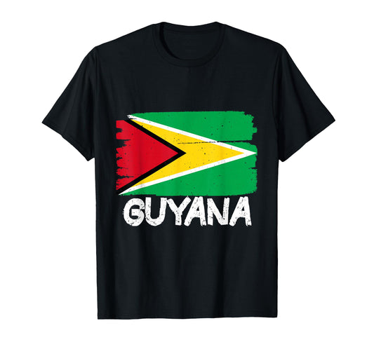 Cool Guyana Flag T-Shirt