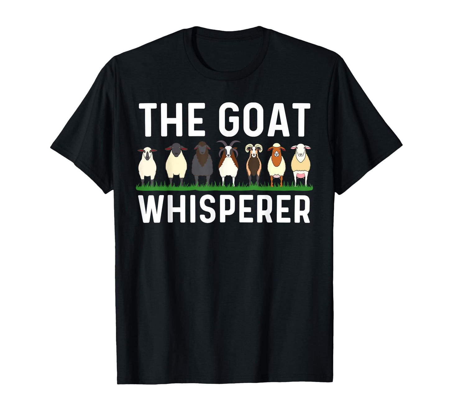 Funny Goat Design Men Women Kid Farm Animal Pygmy Goat Lover T-Shirt