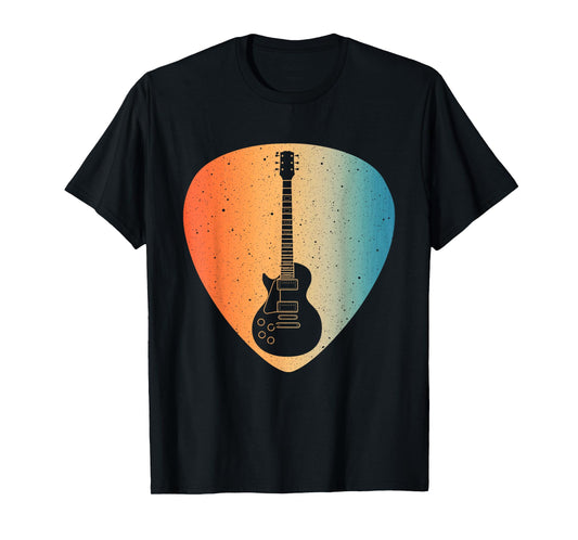 Cool Guitar Players Art Men Women Vintage Acoustic Guitarist T-Shirt